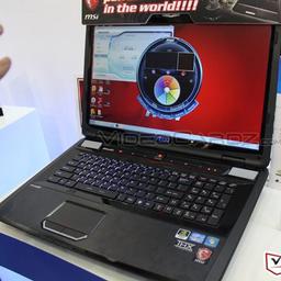 Первый тест показал, что по производительности GeForce GTX 680M и Radeon HD7970M примерно равны