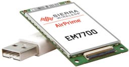 Толщина самого тонкого в мире модуля 4G LTE, созданного специалистами Sierra Wireless, равна 2,5 мм