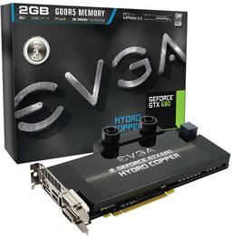 EVGA оснащает 3D-карту EVGA GeForce GTX 680 Hydro Copper жидкостным охлаждением