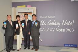 Мировые поставки Samsung Galaxy Note превысили 5 миллионов