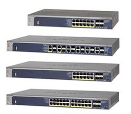Коммутаторы NETGEAR ProSafe GSM5212P, GSM7212F, GSM7212P и GSM7224P упрощают построение конвергированных сетей