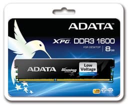 ADATA включает в серию модулей памяти XPG DDR3-1600 модель объемом 8 ГБ