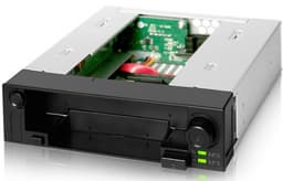 В стыковочную станцию Icy Dock DuoSwap форм-фактора 5,25 дюйма помещаются HDD типоразмера 2,5 и 3,5 дюйма