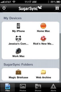 SugarSync 3.02 для iOS упрощает синхронизацию данных