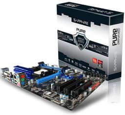 Материнская плата Sapphire Pure Platinum A55V рассчитана на процессоры AMD в исполнении FM1