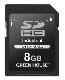 В карточках памяти Green House SDHC GH-SDI-NSA используется память типа SLC NAND 