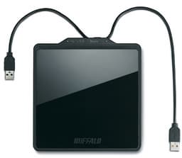 Внешний оптический привод Buffalo BRXL-PC6VU2 поддерживает чтение и запись дисков BDXL