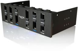 Контроллер Fractal Design Adjust108 позволяет независимо управлять шестью вентиляторами