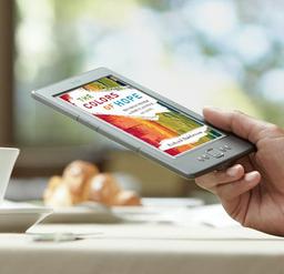 Во втором полугодии Amazon выпустит электронную книгу с цветным электрофоретическим экраном