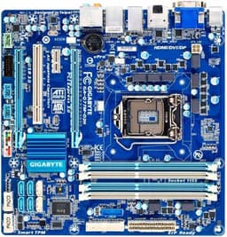 В основе материнской платы GIGABYTE GA-Q77M-D2H лежит чипсет Intel Q77