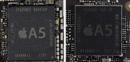 В некоторых планшетах Apple iPad 2 встречаются 32-нанометровые процессоры
