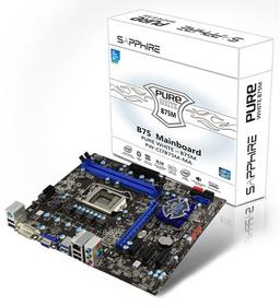 Sapphire Pure White B75M-MA — бюджетный вариант системной платы на чипсете Intel B75 Express