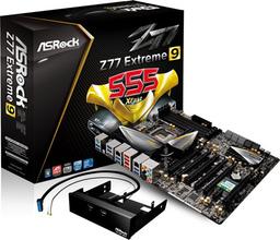 Европейская цена флагманской системной платы ASRock Z77 Extreme9 — 320 евро