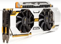 GPU 3D-карты ZOTAC GTX 670 Extreme Edition работает на частоте 1200 МГц