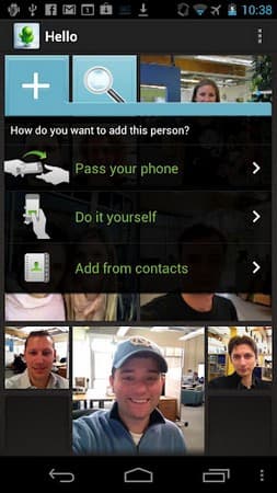 Evernote Hello для Android помогает запоминать людей
