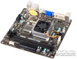 MSI интегрировала в системную плату C847IS-P33 процессор Intel Celeron 847