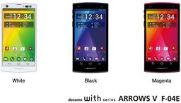 Fujitsu укомплектовала смартфон Arrows V F-04E на платформе NVIDIA Tegra 3 дактилоскопическим датчиком