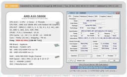 APU AMD A10 5800K удалось разогнать до 7,86 ГГц
