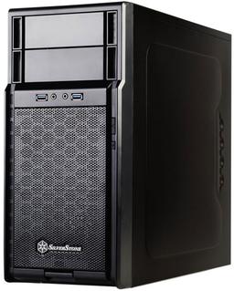 Компьютерный корпус SilverStone Precision PS08 рассчитан на установку системных плат типоразмеров Micro-ATX and mini-ITX