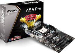 Системная плата ASRock A55 Pro рассчитана на гибридные процессоры AMD в исполнении FM1