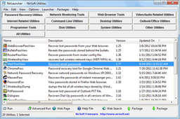 NirLauncher v.1.18.51 - сборник бесплатных портативных утилит от NirSoft