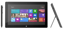 Появилась официальная информация о цене и сроке начала продаж планшетов Microsoft Surface с Windows 8 Pro