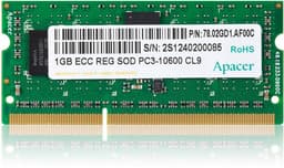 Модули памяти Apacer DDR3-1333 SO-RDIMM предназначены для сетевого оборудования и критически важных приложений