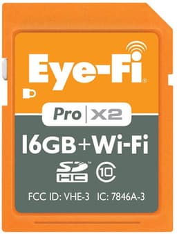 Объем карточек Eye-Fi Pro X2 достиг 16 ГБ