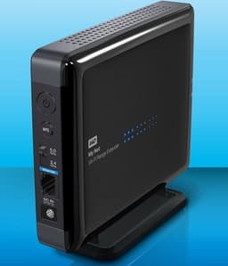 WD Wi-Fi Range Extender увеличивает покрытие домашней беспроводной сети