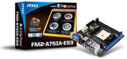 MSI FM2-A75IA-E53 — системная плата типоразмера Mini-ITX для процессоров AMD Trinity