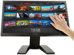 Начались продажи мониторов ViewSonic TD2220 с оптическими сенсорами, способными распознавать два прикосновения одновременно
