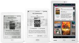 Kobo представила две электронные книги и планшет