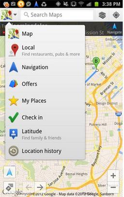 Google Maps для Android обновлены
