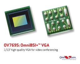 OV7695 — самый маленький датчик изображения OmniVision, предназначенный для мобильных устройств