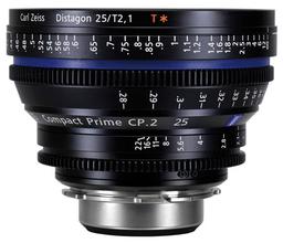Carl Zeiss дополняет линейку светосильных объективов для кино- и видеосъемки моделью Compact Prime CP.2 25/T2.1