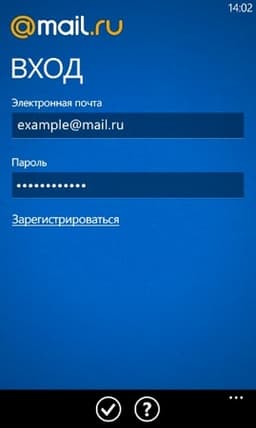 Почта Mail.Ru вышла для Windows Phone