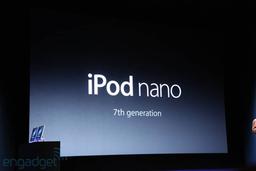 Apple представила новые iPod nano и touch