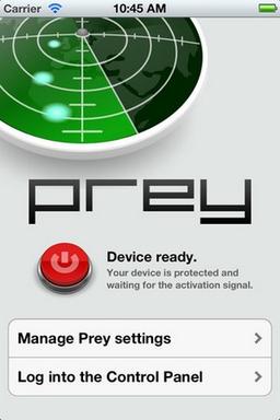 Prey Anti-Theft  1.0 — защита iPhone в случае кражи