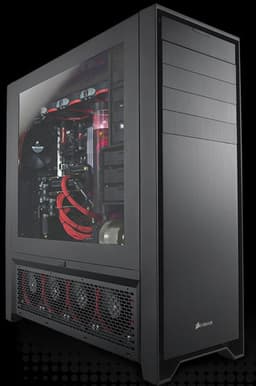 В корпусе Corsair Obsidian 900D помещается плата XL-ATX, четыре трехслотовые 3D-карты, два десятка накопителей и два блока питания