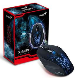 Мышь Genius X-G510 имеет шесть кнопок и симметричный корпус