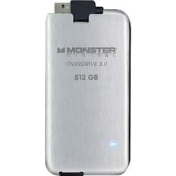 Внешние SSD Monster Digital Overdrive 3.0 характеризуются скоростью записи 150 МБ/с