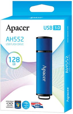 Флэшка Apacer AH552 развивает скорость до 180 МБ/с