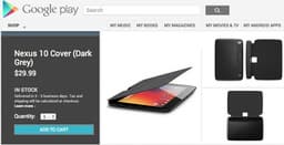Google выпускает обложку для планшета Nexus 10