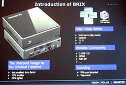 Gigabyte готовит свою версию миниатюрного ПК под названием Brix