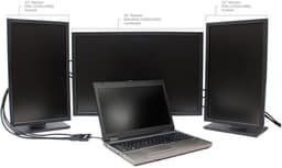Club 3D MST Display Hub позволяет подключить к одному выходу DisplayPort до трех мониторов