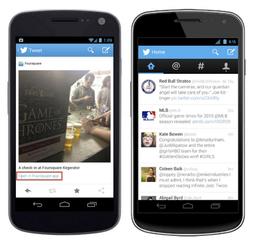 Новая версия мобильного Twitter для Android