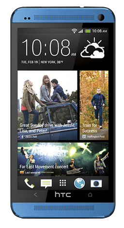Смартфон HTC One синего цвета станет эксклюзивом оператора Verizon 