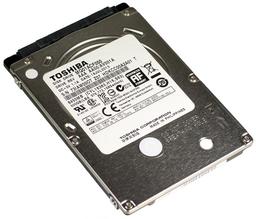 Толщина жестких дисков серии Toshiba MQ01ACF равна 7 мм