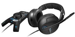 Игровая гарнитура Roccat Kave XTD 5.1 Digital включает в себя полноразмерные наушники и настольный пульт управления со встроенной звуковой картой (5.1)