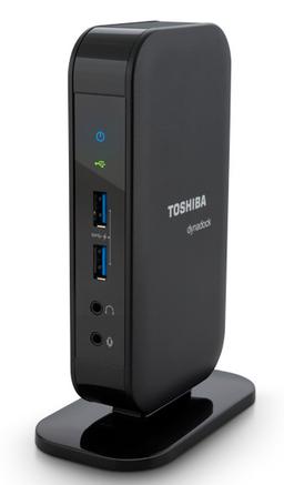Универсальная стыковочная станция Toshiba dynadock V3.0 оснащена шестью портами USB, включая два порта USB 3.0